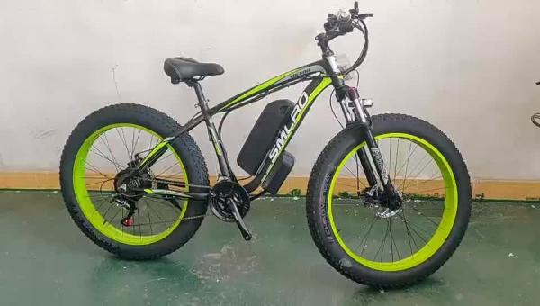 CE Certificate 1000W Motor 13AH Lithium Battery Electric Bike SMLRO XDC600 26x4.0 inch Fat Tire E-Bike