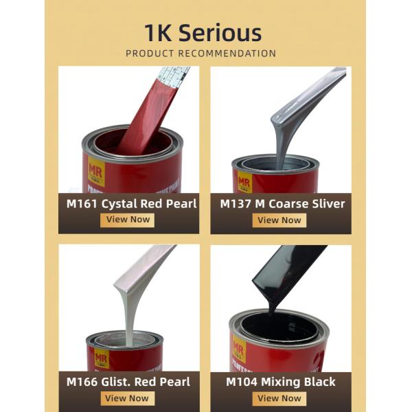 Resistencia a la luz pintura para automóviles púrpura pintura para automóviles 1K 1L / 4L / 20L paquete