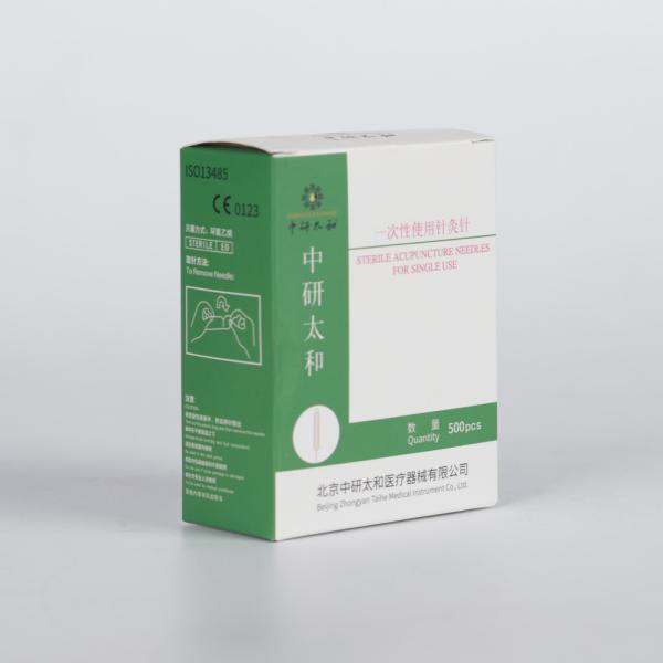 Safe Acupuncture Needles Sterilized Disposable 0.20~0.40mm For Beauty Treatment