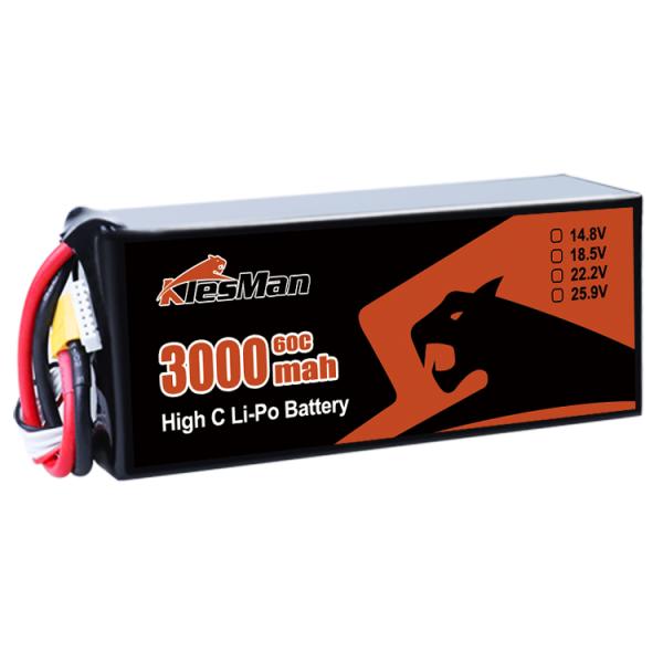 High Capacity 3300mAh Lipo Drone Battery Pack UAV Lithium Polymer Batteries
