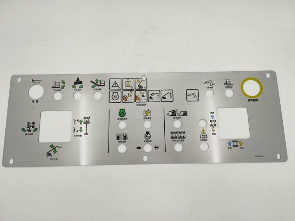 Genie Aerial Lift Decal Stainless Steel Metal Panel 1278567GT