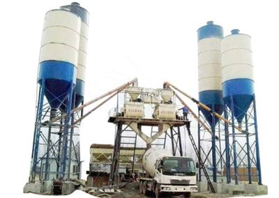 75m3/H Concrete Batch Plant Concrete Admixture Mixing Plant With 6 Step Protection System