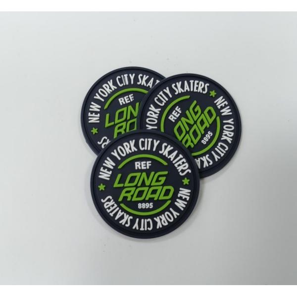 Washable заплаты ярлыка 3D резиновые, ярлыки силиконовой резины передачи тепла