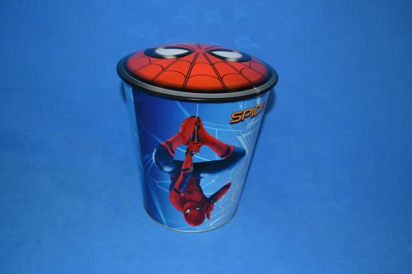 DADI Food Packaging Popcorn Cans 3.8L Metal Popcorn Bucket Custom Design Empty Popcorn Tins