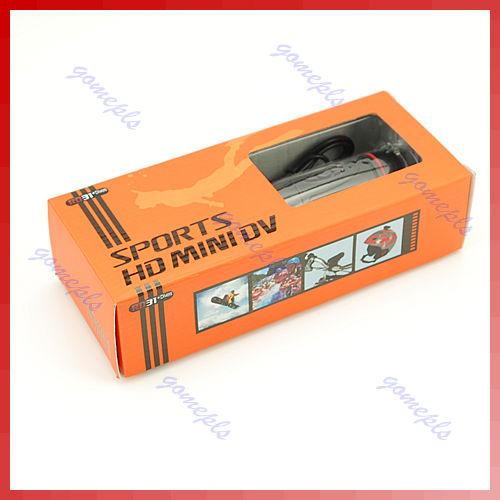 Low Illumination HD Mini DV Camcorders With 2GB Micro SD Card For Motor Racing, Hiking
