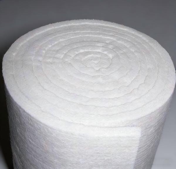 Type 72 Alumina Fiber Needled Blanket with 1600 °C Classification Temperature Low Thermal Conductivity and High Tensile Strength for High-Temperature Insulation