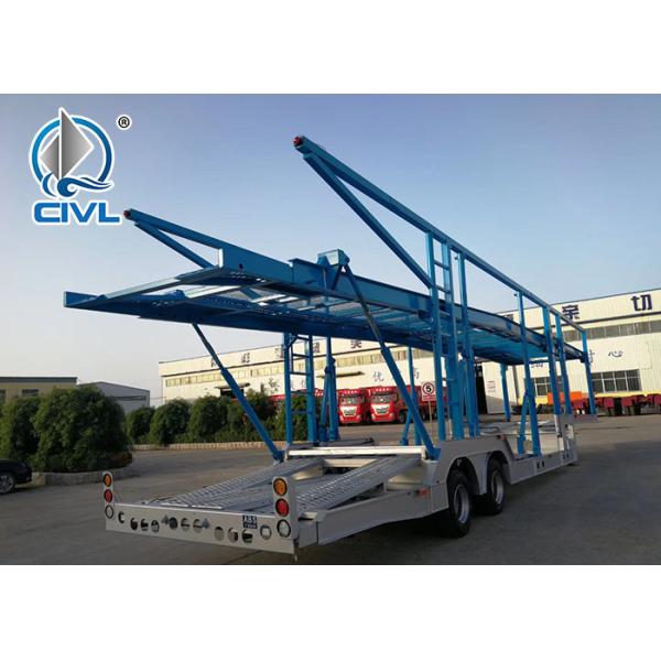 18m Vehicle transport trailer , car carrier 28ton 3.5' inter-changeable Pin