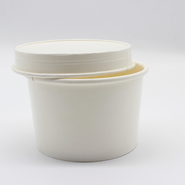 3in Hygienic Ice Cream Cup Paper Lid Disposable Cup Covers Glossy Lamination