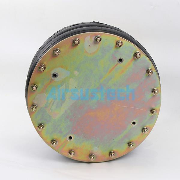 New Firestone W01-358-7286 Air Spring With Flang Ring Triple Convoluted Bellows