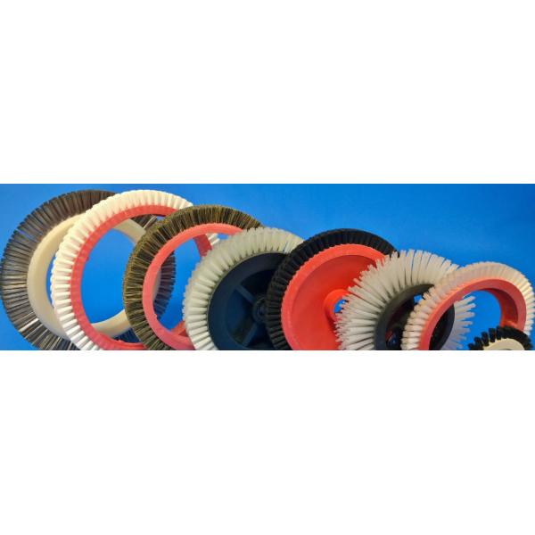 Тело алюминия щетинки нейлона шпинделя хлопка крена щеток Стентер машинного оборудования ткани