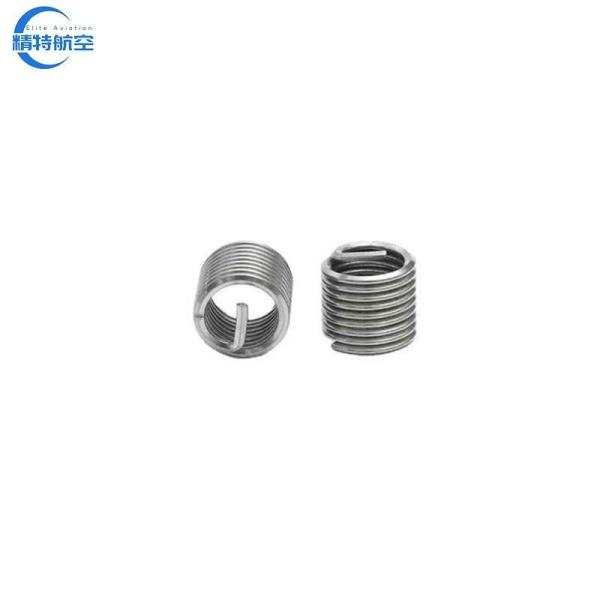 304 Stainless Steel Spring Wire Thread Insert Natural Color for Screw Thread Insert 500000PCS/Week Delivery Ways FedEx