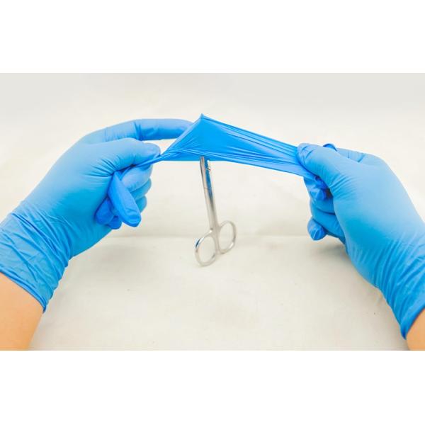 Противостатические перчатки рассмотрения нитрила пудрят свободную коробку перчаток 100pcs нитрила перчаток