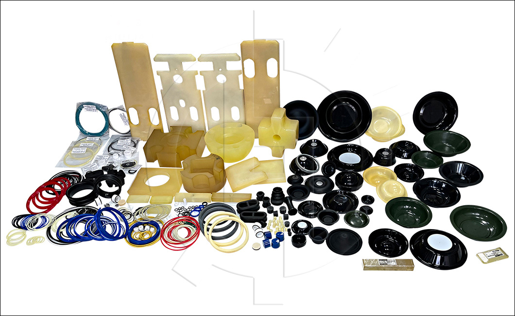 Hydraulic Breaker Cylinder Everdigm Ehb25 Ehb30 Ehb40 Ehb50 Hammer Damper Shock Absorber Rubber Pad Cushion