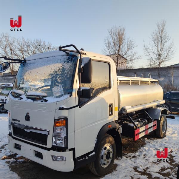 тележка танка 4000l 4x2 дозаправляя