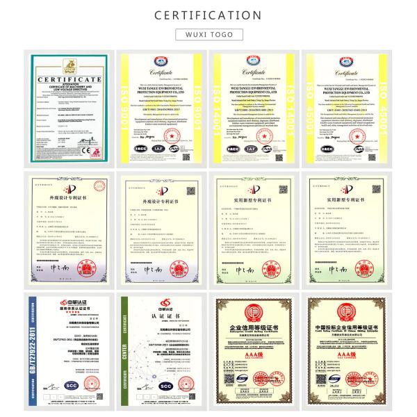 Eco Commercial TOGO Organic Fertilizer From Food Waste Grinder Recycling Line