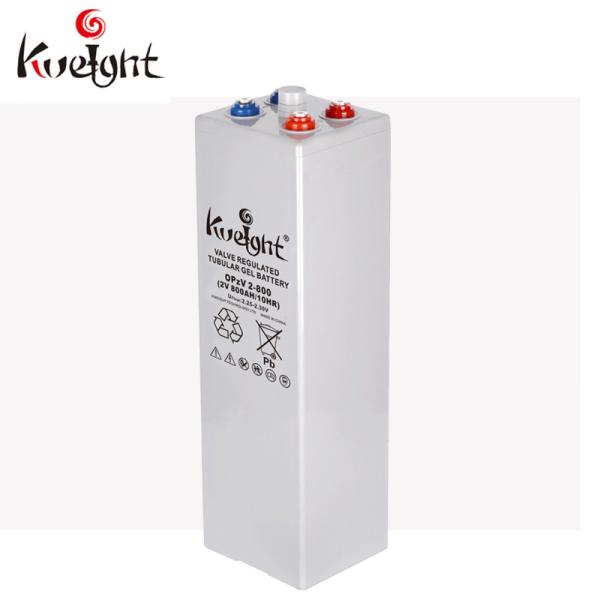 a bateria tubular do gel de 2v 800ah OPzV levanta a bateria do backup de sistema solar