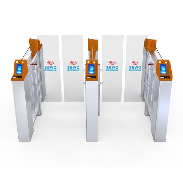 Torniquete de alta velocidad con control de acceso biométrico 45 personas/min