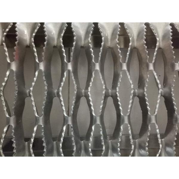 304 Stainless Steel Crocodile Jaw Anti Slip Metal Plate Grip Strut For Stair Treads