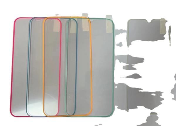 Anti Dust Luminous Screen Protector Phone Tempered Glass For IPhone 13pro
