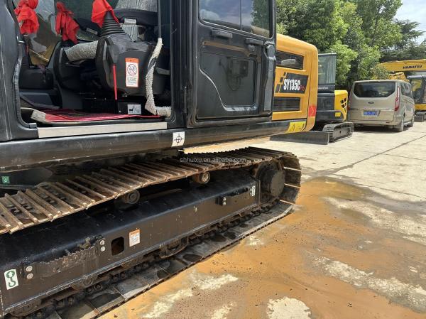 Used Sany 135 China Brand Mini Crawler Mounted Hydraulic Excavator