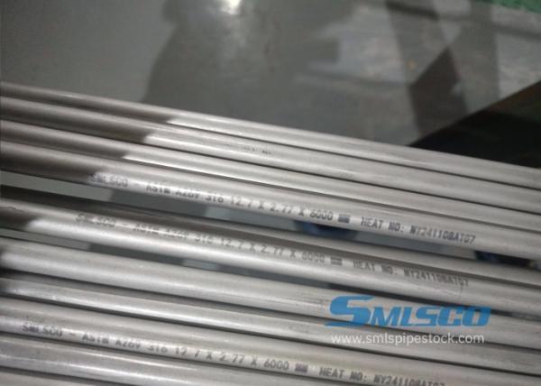 S32750 Tube sans soudure en acier super duplex 2507 pour applications marines