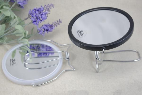 Desktop Double sides plastic cosmetic mirror
