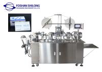 cojín del alcohol de la esponja de algodón de 60mm*60m m que hace minuto del PLC 280pcs/de la máquina