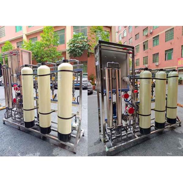 Fully Automatic Electric Control Valve Water Purifier Machine 500LPH RO System Water Treatment Equipment