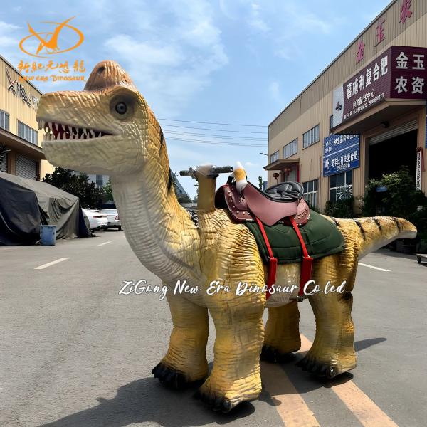 Interactive Large Size Children Amusement Dinosaur Rides for Playground And Square