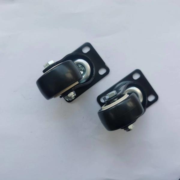 Factory Wholesale Polyurethane 1.5 Inch 2 Inch 2.5 Inch 3 Inch Trolley Industrial Caster Wheels For Brake