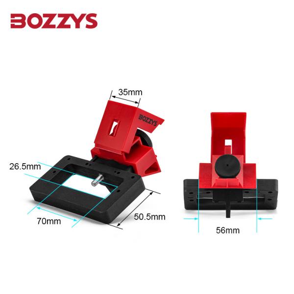 Breaker safety lock clamp lock (large) / lock handle width 72mm breaker,mcb lockout devices