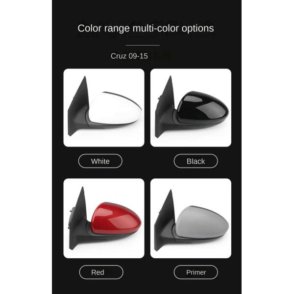 Car Rearview Mirror Assembly Suitable for CHEVROLET SGM Cruz 09-15 OE96893053/96893052