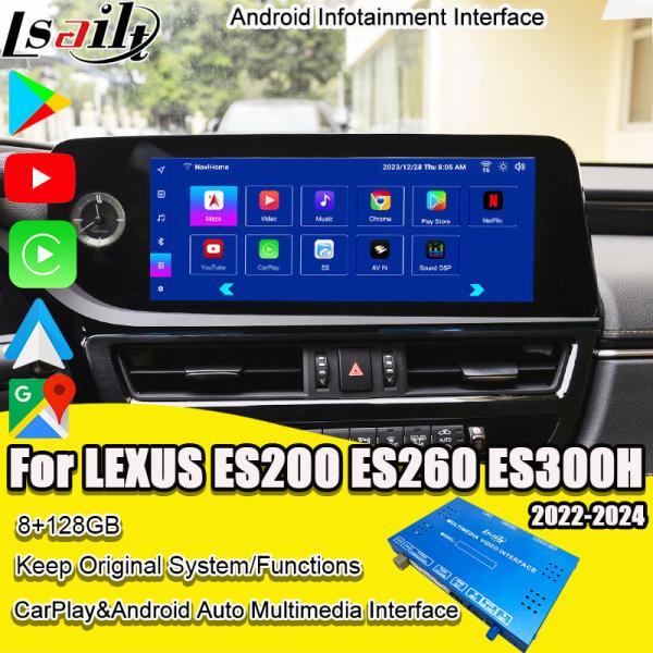 8+128GB Android Infotainment Module for Lexus ES 2022-2024 RX NX LX GX LS...with YouTube, NetFlix, Google Play, Waze