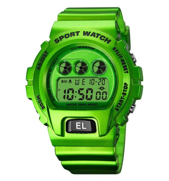 digital men watch Waterproof Screen Smart Wrist Electronic watch New Silicone Led Silicone Slap Watch 1813