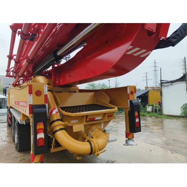 used 2020 SANY 56m Concrete Pump Truck Mercedes Chassis Like New So beatiful  Low Working Hours