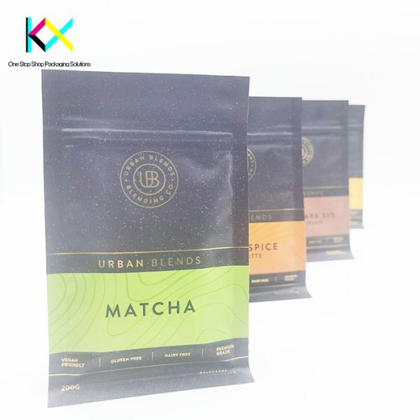Multiple SKUs Protein Pouch Packaging With Zipper Single Serve Easy Tear