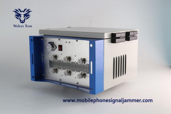 Outdoor 3-8 Bands IP Control 433MHz RF Mobile Cell Phone WIFI3.6G GPS RF Signal Jammer