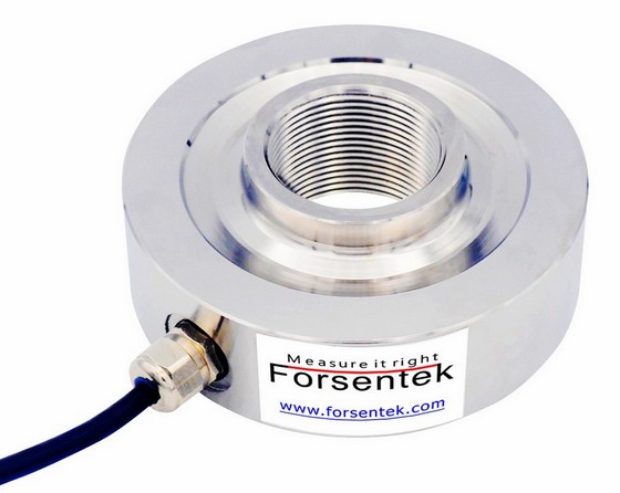 Donut Load Cell 500kg 1000kg Thru-hole Tension Compression Sensor 2t 3 ton 5t