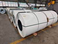 RAL9002 bobina de aço branco usada para porta de rolamento pintada Z100 bobinas galvanizadas tiras
