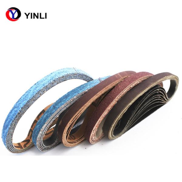 200x750mm 36 grit emery zirconia oxide coated abrasive deerfos sanding belt for wood polishing