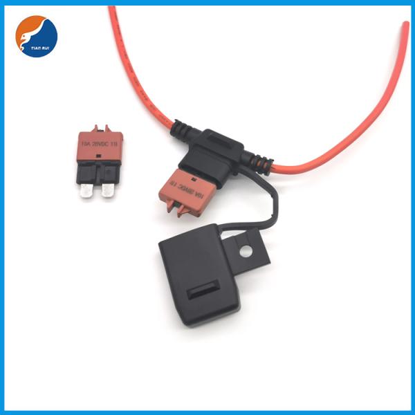 E39 E38 E37 Circuit Breaker Resettable Fuse Holder Splash Proof Auto Inline Fuse Holder 12AWG For ATY ATO ATC Auto Fuses