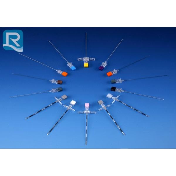 Disposable Spinal Needle with Quincke and Pencil Point Tip Hub Color Coated Efficiency