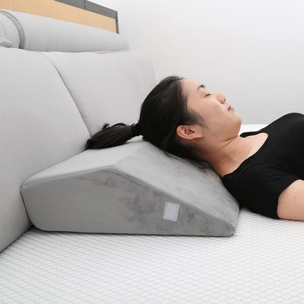 Foam Pain Relief Travel Camping Bed Wedge Pillow For Sciatic Nerve Leg Back Hip Pregnancy