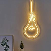 sinal branco morno RoHS do diodo emissor de luz do sinal de néon do diodo emissor de luz do cabo flexível de 50000hours AC240V