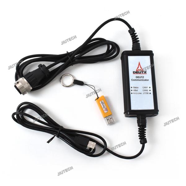 Pronto para usar Xplore Tablet +Deutz Communicator OBD Adaptador com SerDia Software para diagnóstico SerDia 2010