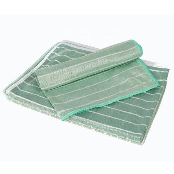 200gsm Home Microfiber Towel , Bamboo Microfiber Cleaning Cloth