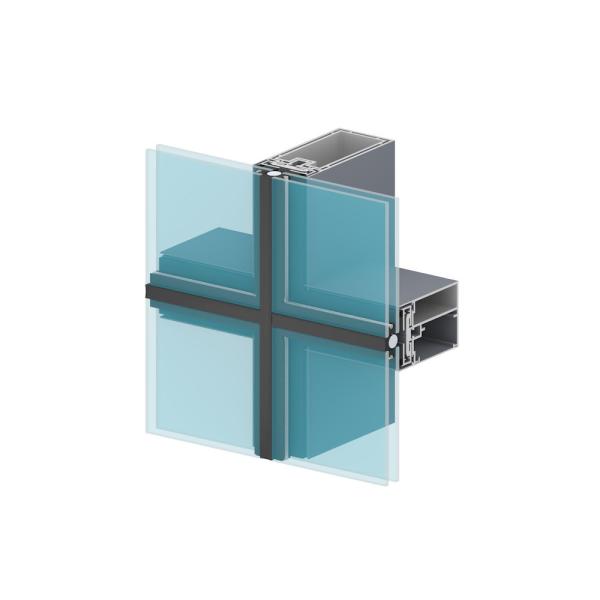 Смотреть современного дизайна профиля конструкции внешнего вида здания алюминиевый привлекательный