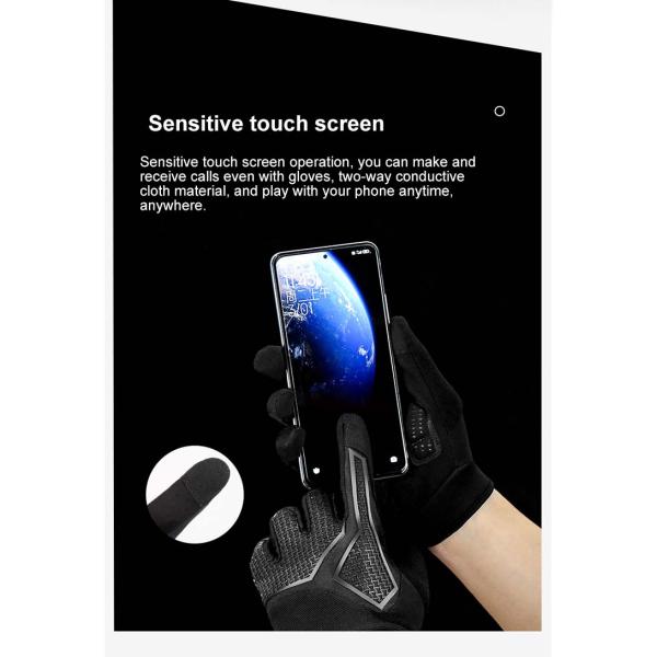 Anti-slip Wear-resistant Touch Screen Motorbike Gloves for Summer Racing Pro Bikers