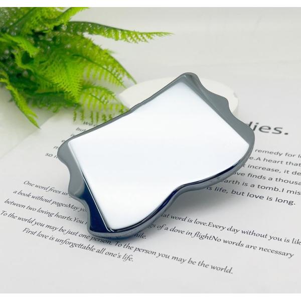 Terahertz Gua Sha Stone for Face Eyes Neck Hot Cold Massaging Scrapping Board to Relieve Pain and Improve Body Muscles