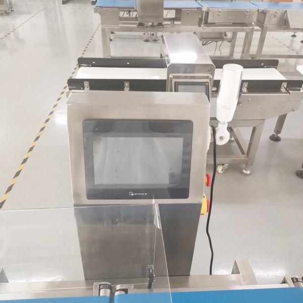 Industrial Check Weigher Weighing Scales And Metal Detector Sort Check Weigher